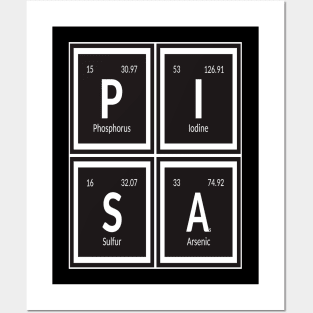 Pisa Elements Posters and Art